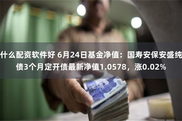 什么配资软件好 6月24日基金净值：国寿安保安盛纯债3个月定开债最新净值1.0578，涨0.02%