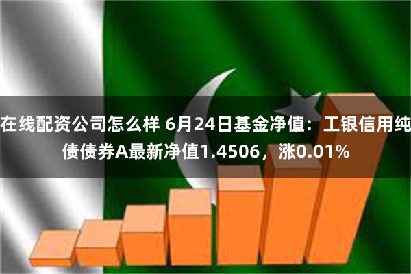 在线配资公司怎么样 6月24日基金净值：工银信用纯债债券A最新净值1.4506，涨0.01%