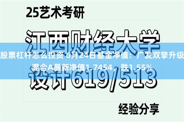 股票杠杆怎么投资 6月24日基金净值：广发双擎升级混合A最新净值1.7454，跌1.55%