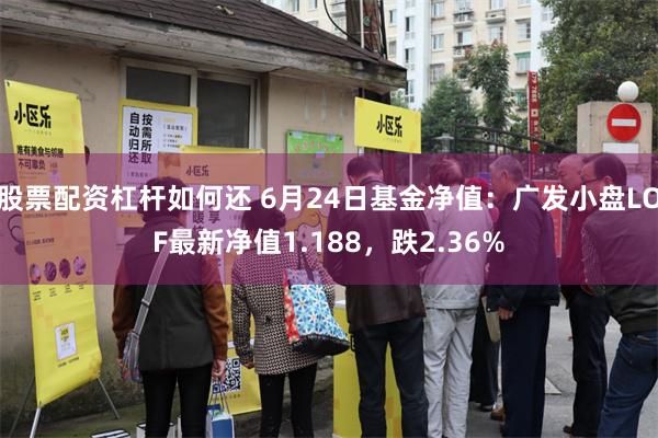 股票配资杠杆如何还 6月24日基金净值：广发小盘LOF最新净值1.188，跌2.36%